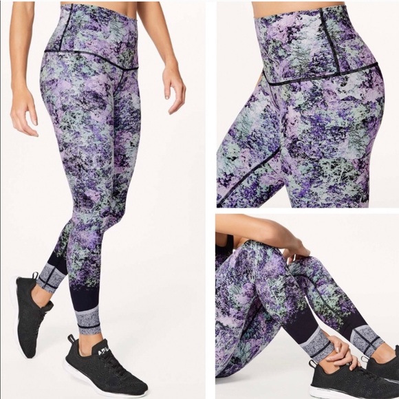 lululemon athletica Pants - Lululemon Wunder Under High Rise Vivid Vision